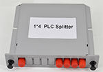 标准电信级 PLC FC/UPC-1分4 插片式分路器